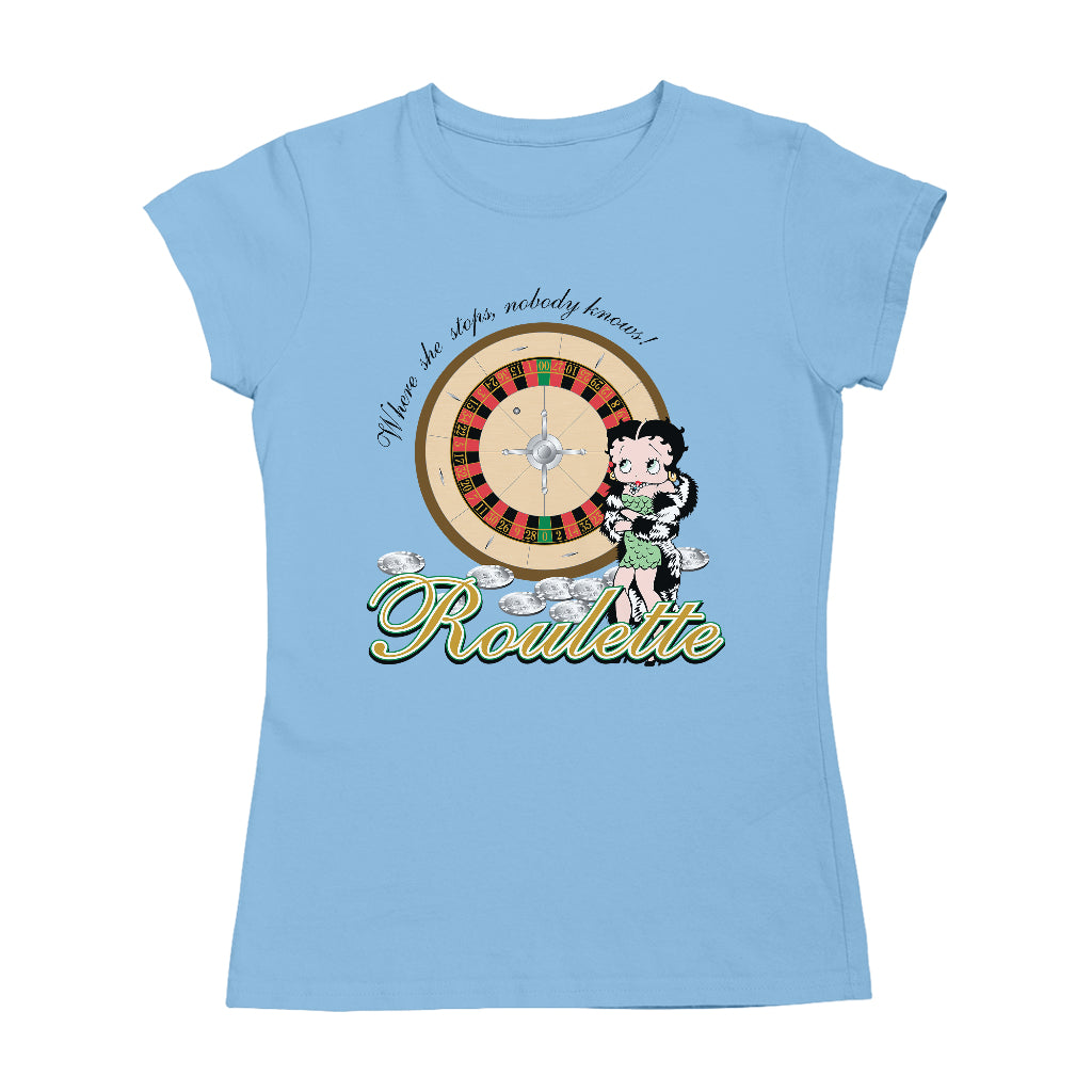 Betty Boop Roulette Women's T-Shirt