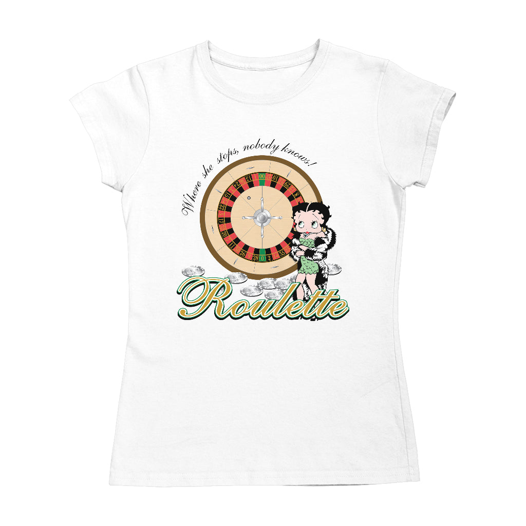 Betty Boop Roulette Women's T-Shirt