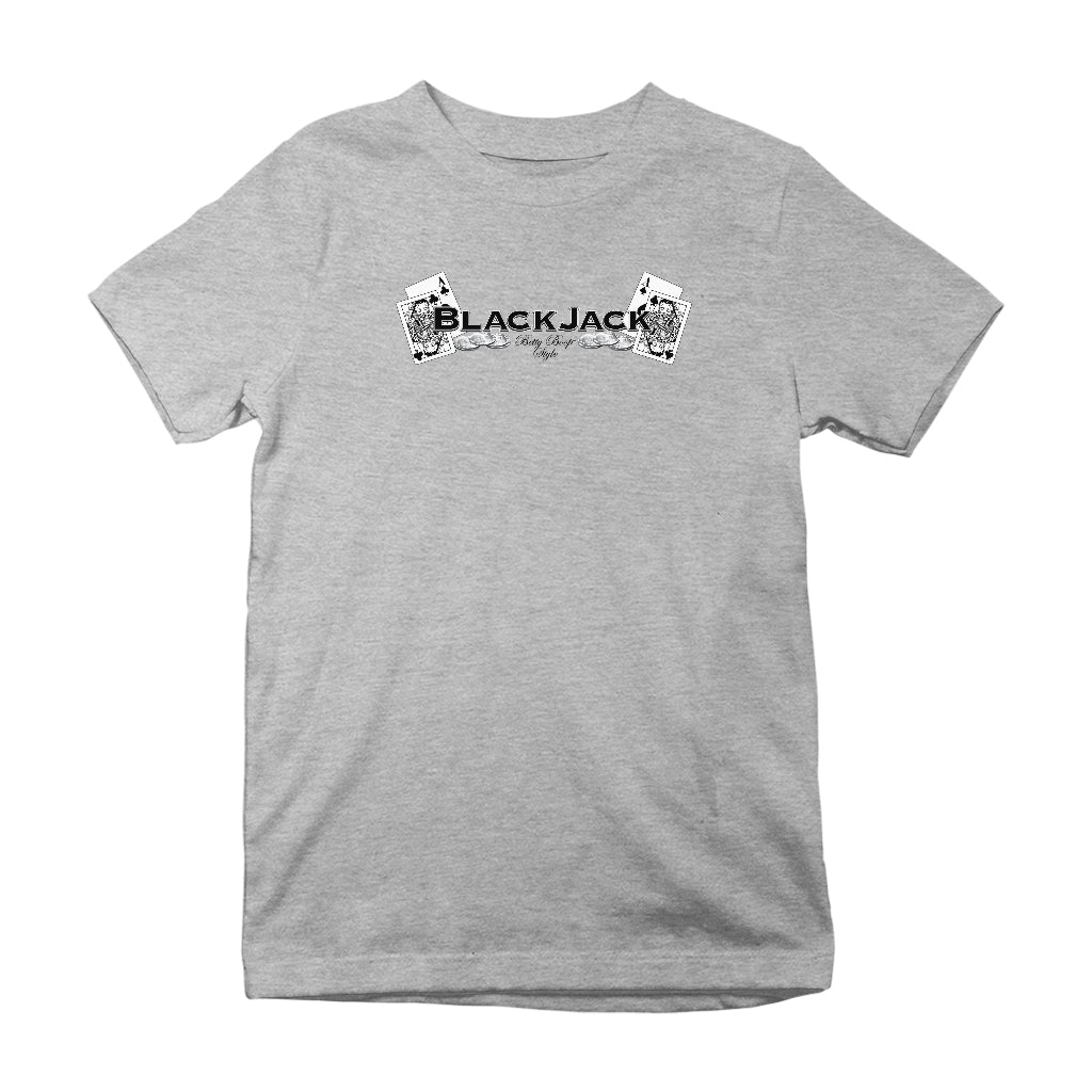 Betty Boop Blackjack Kids T-Shirt