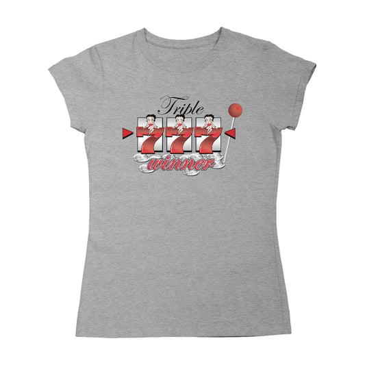 Betty Boop Triple Seven Winner Women's T-Shirt