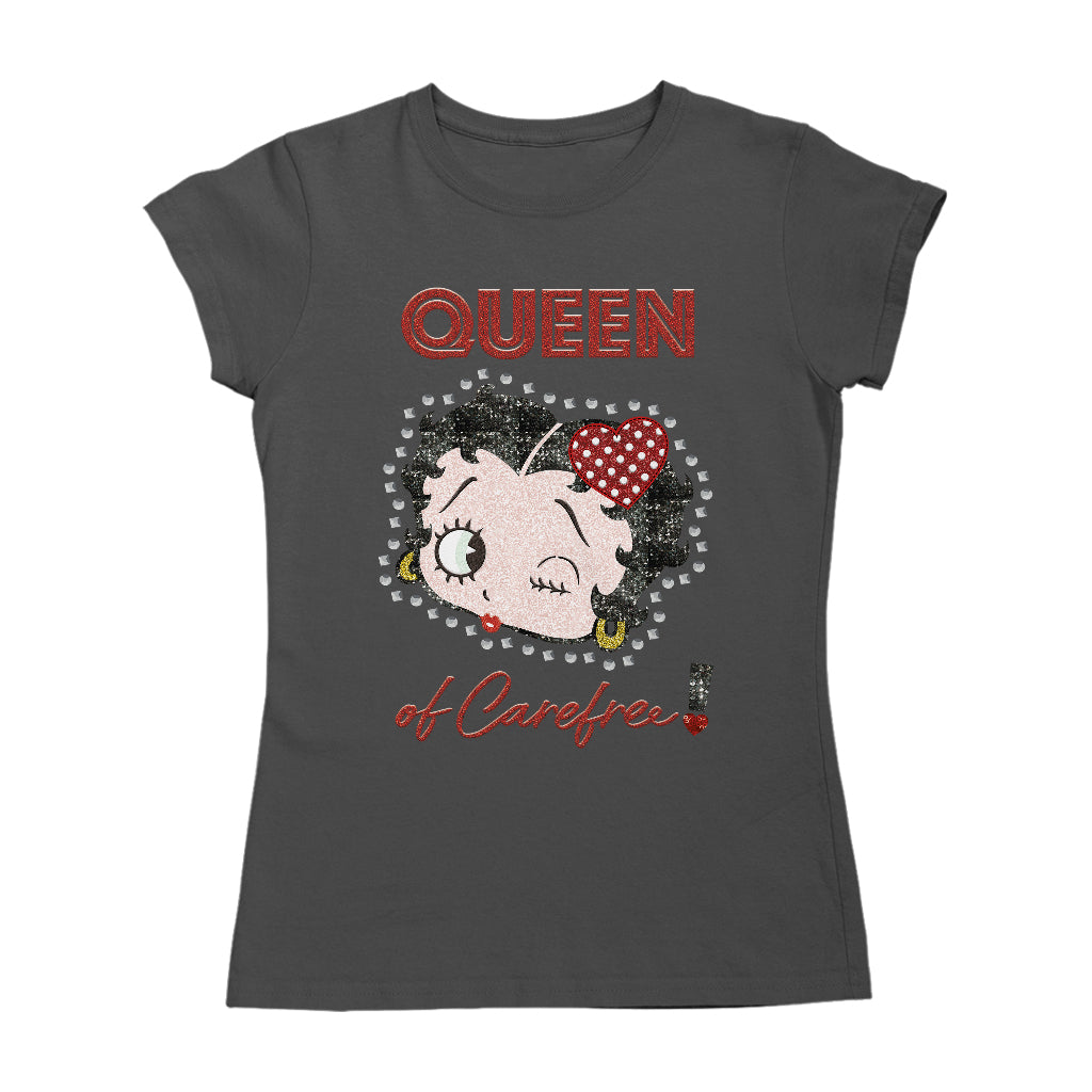 Betty Boop Queen Of Carefree! Women's T-Shirt
