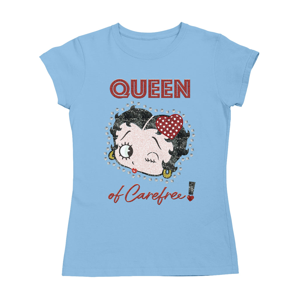 Betty Boop Queen Of Carefree! Women's T-Shirt
