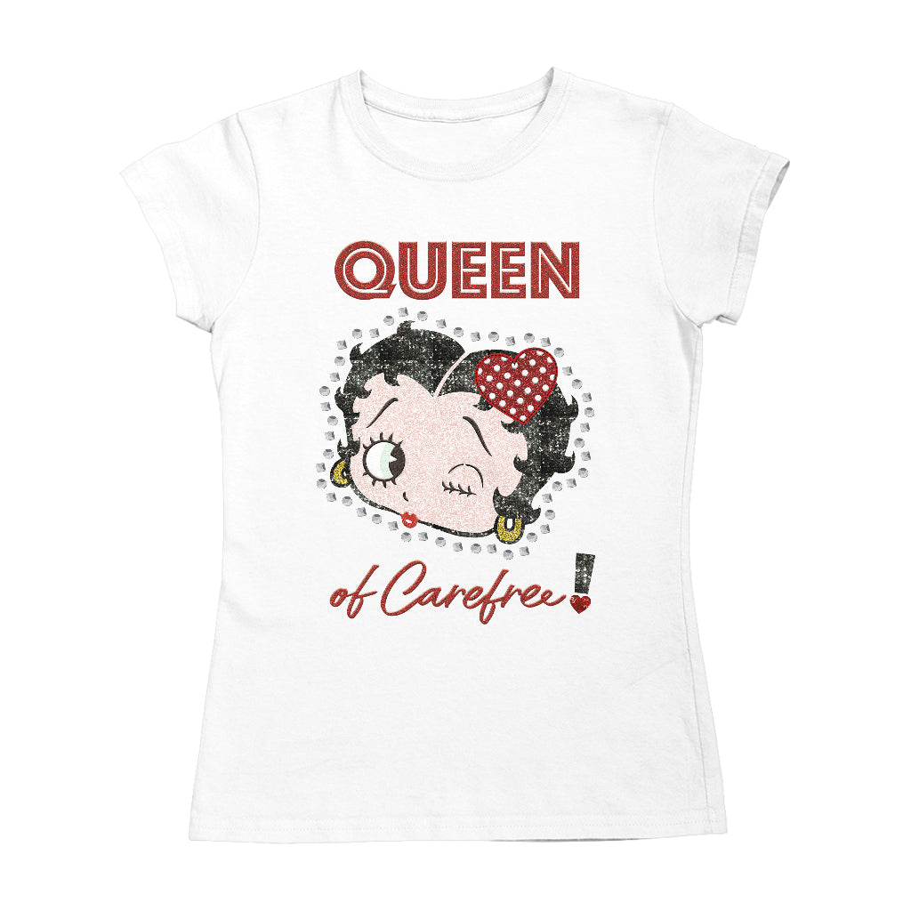 Betty Boop Queen Of Carefree! Women's T-Shirt