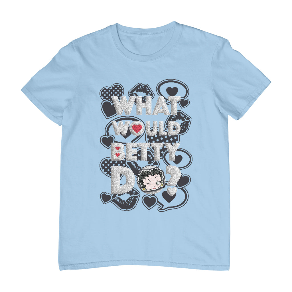 Betty Boop What Would Betty Do WWBD Men's T-Shirt