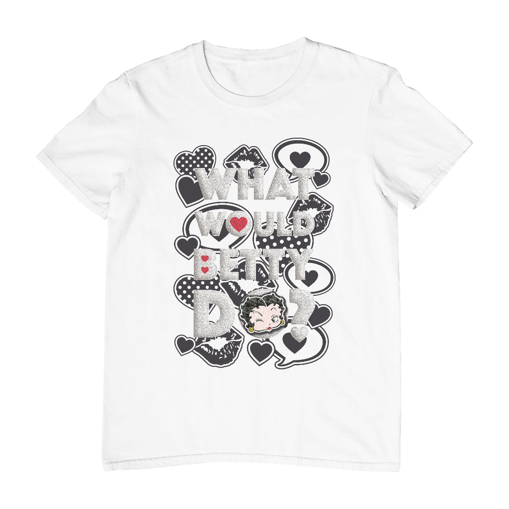 Betty Boop What Would Betty Do WWBD Men's T-Shirt