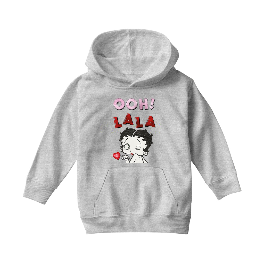 Betty Boop Ooh! La La Embrace Your Betty Kids Hooded Sweatshirt