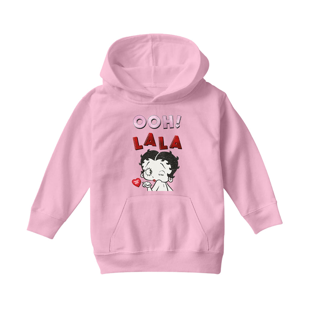 Betty Boop Ooh! La La Embrace Your Betty Kids Hooded Sweatshirt
