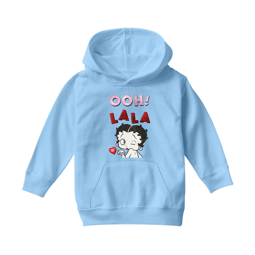 Betty Boop Ooh! La La Embrace Your Betty Kids Hooded Sweatshirt