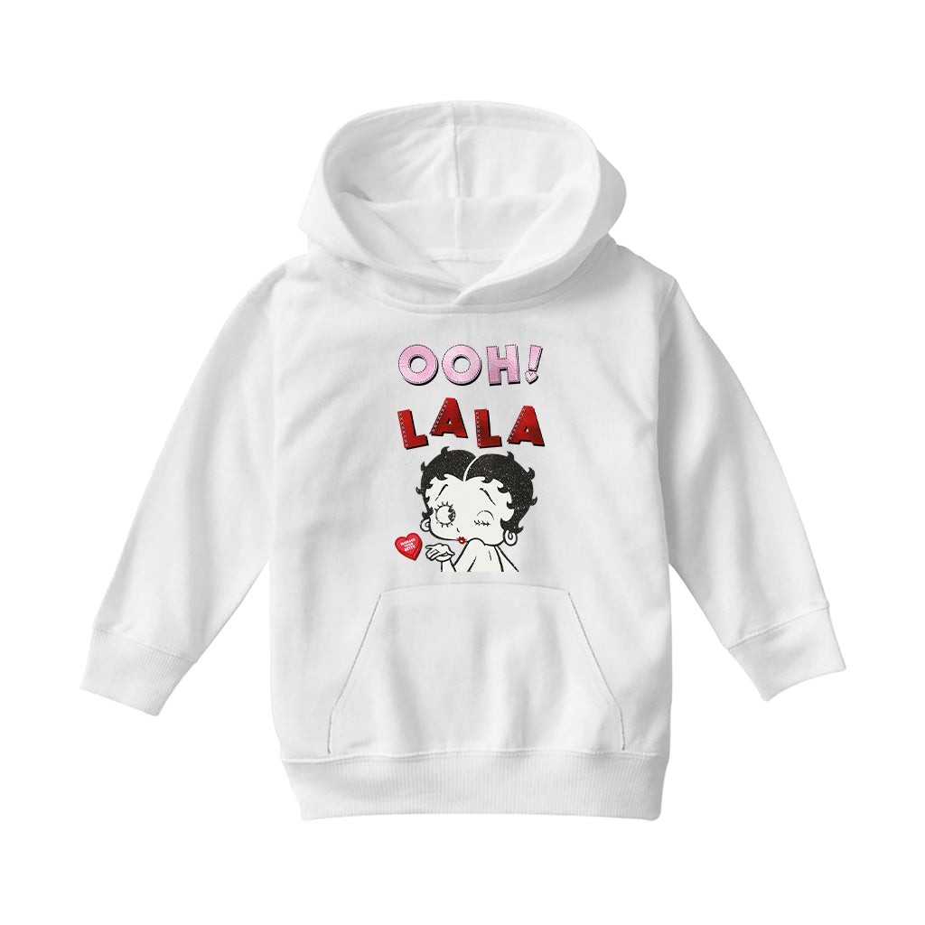 Betty Boop Ooh! La La Embrace Your Betty Kids Hooded Sweatshirt