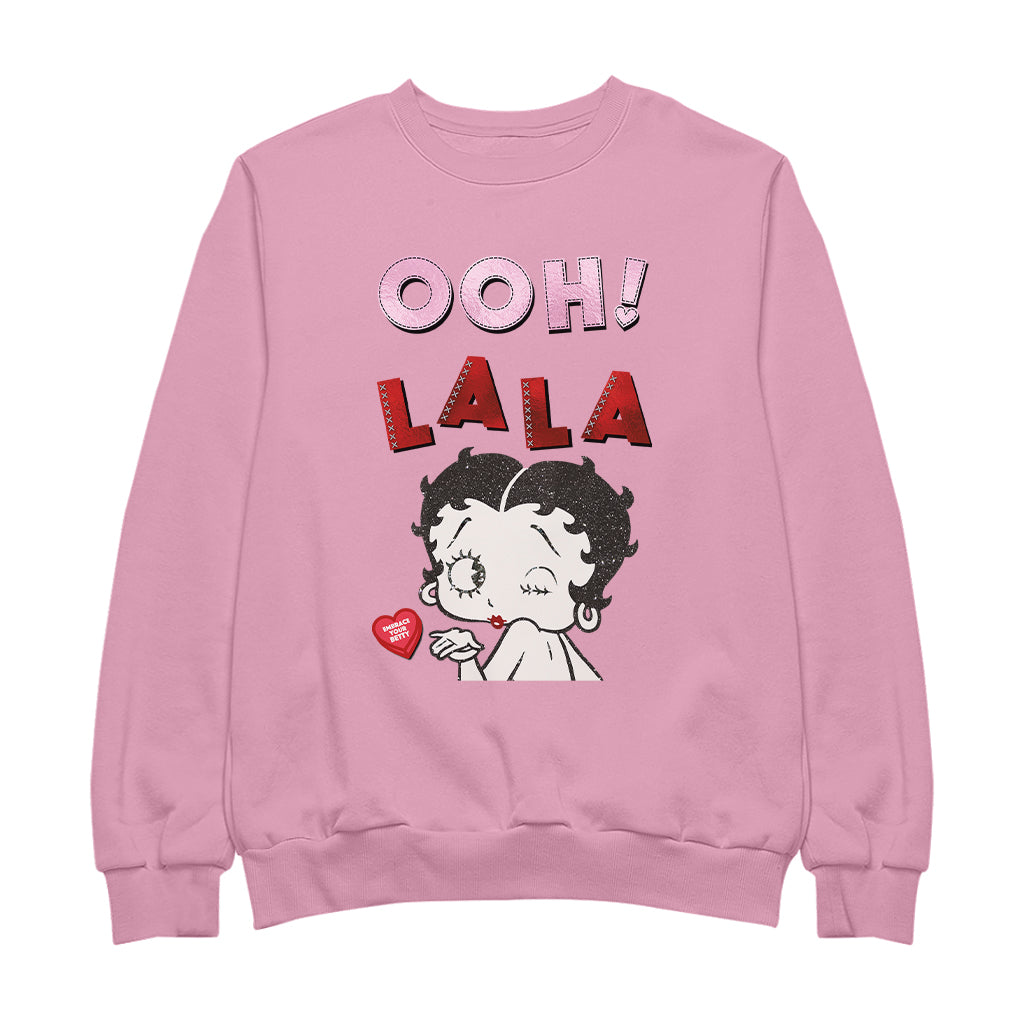 Betty Boop Ooh! La La Embrace Your Betty Men's Sweatshirt