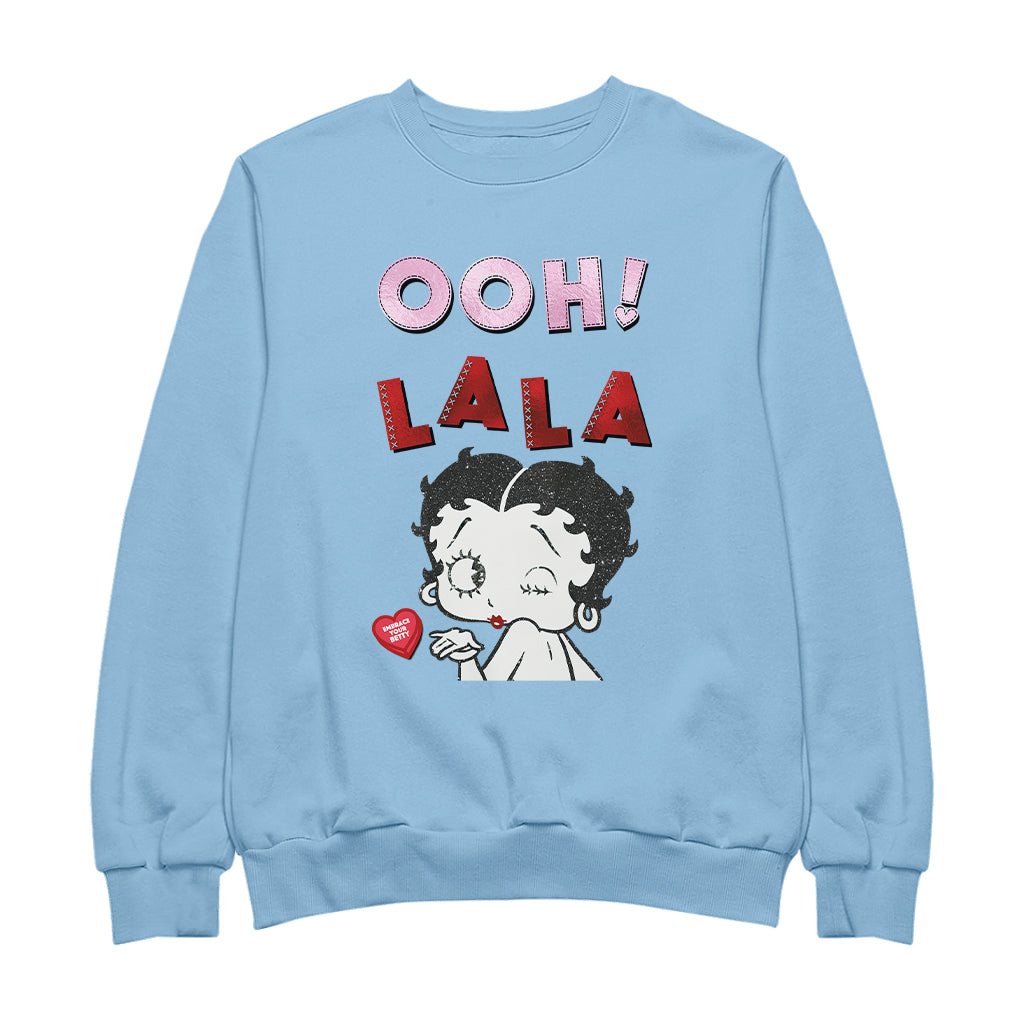 Betty Boop Ooh! La La Embrace Your Betty Men's Sweatshirt