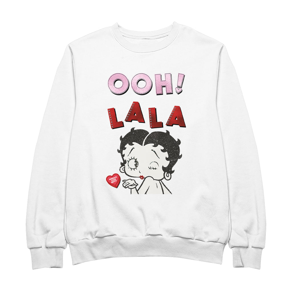 Betty Boop Ooh! La La Embrace Your Betty Men's Sweatshirt