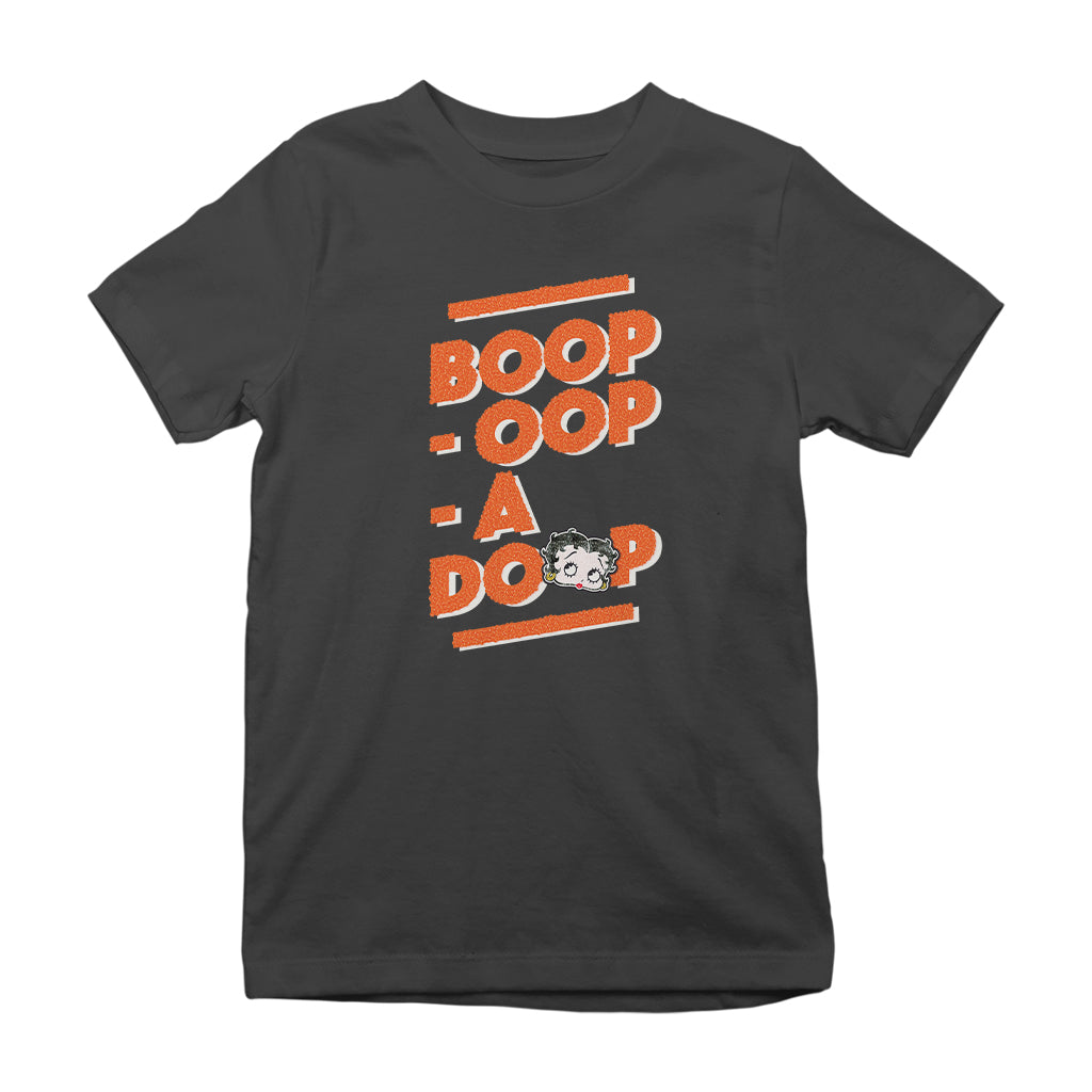 Betty Boop Boop Oop A Doop Kids T-Shirt
