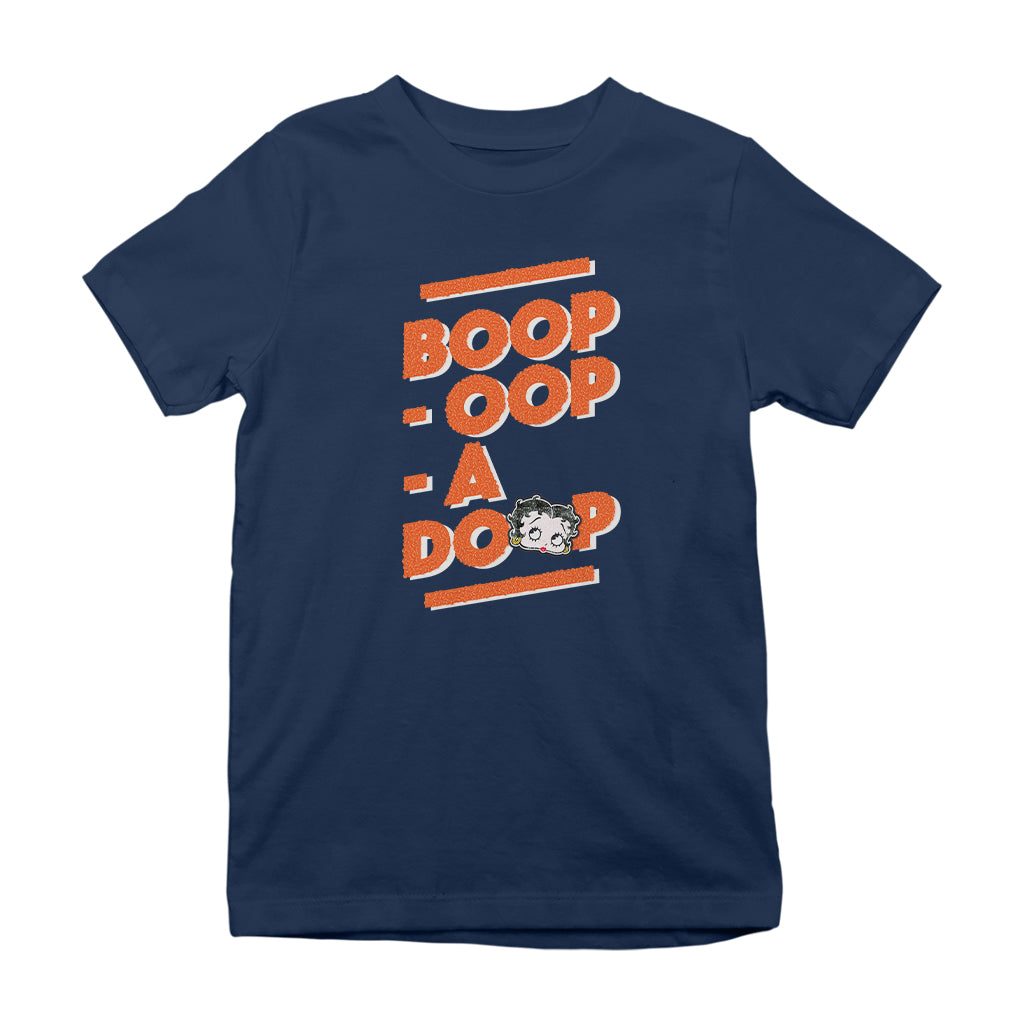 Betty Boop Boop Oop A Doop Kids T-Shirt