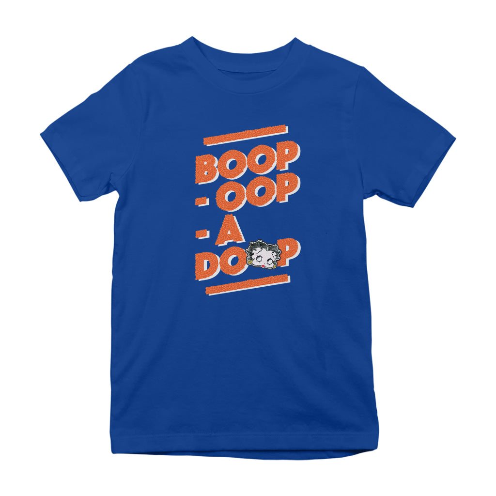Betty Boop Boop Oop A Doop Kids T-Shirt