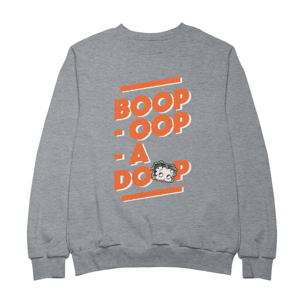 Betty Boop Boop Oop A Doop Men's Sweatshirt