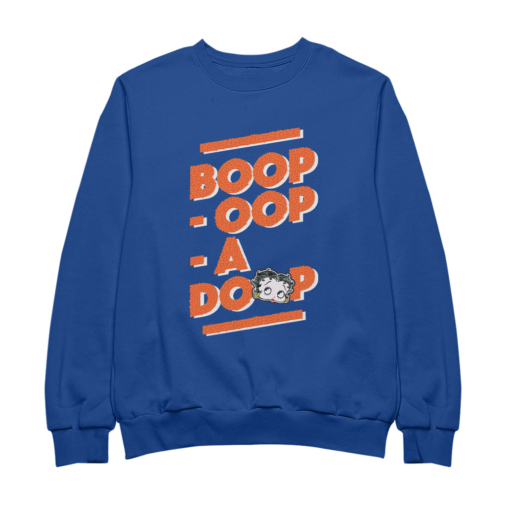 Betty Boop Boop Oop A Doop Men's Sweatshirt