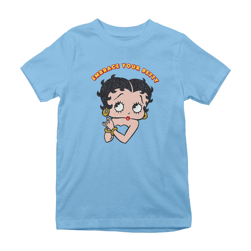 Betty Boop Embrace Your Betty Kids T-Shirt