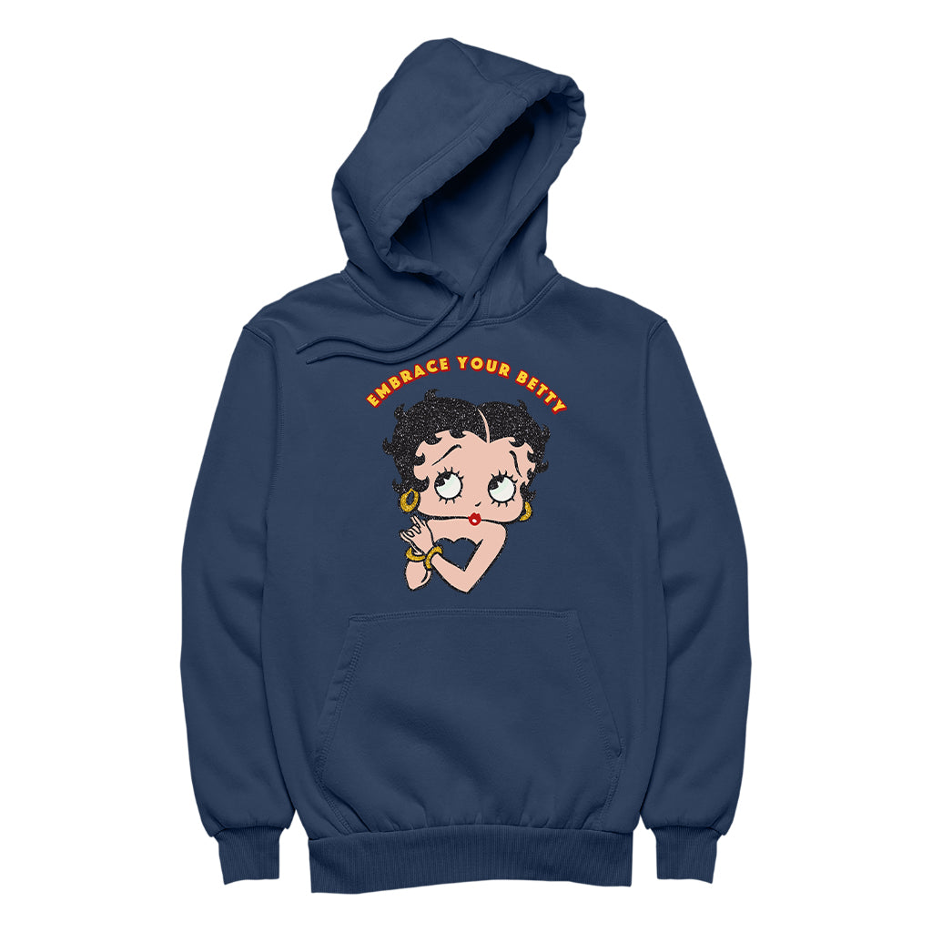 Betty Boop Embrace Your Betty Men's Hooded Sweatshirt