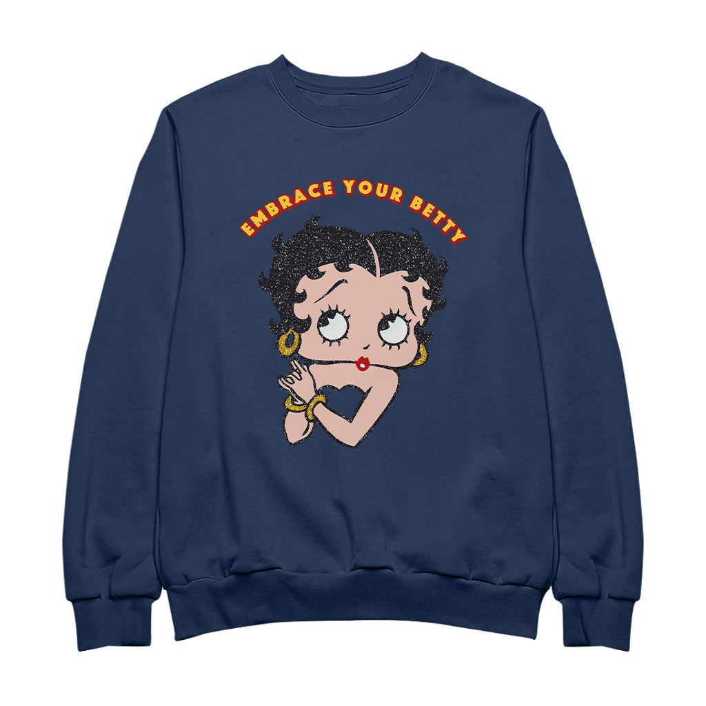 Betty Boop Embrace Your Betty Men's Sweatshirt