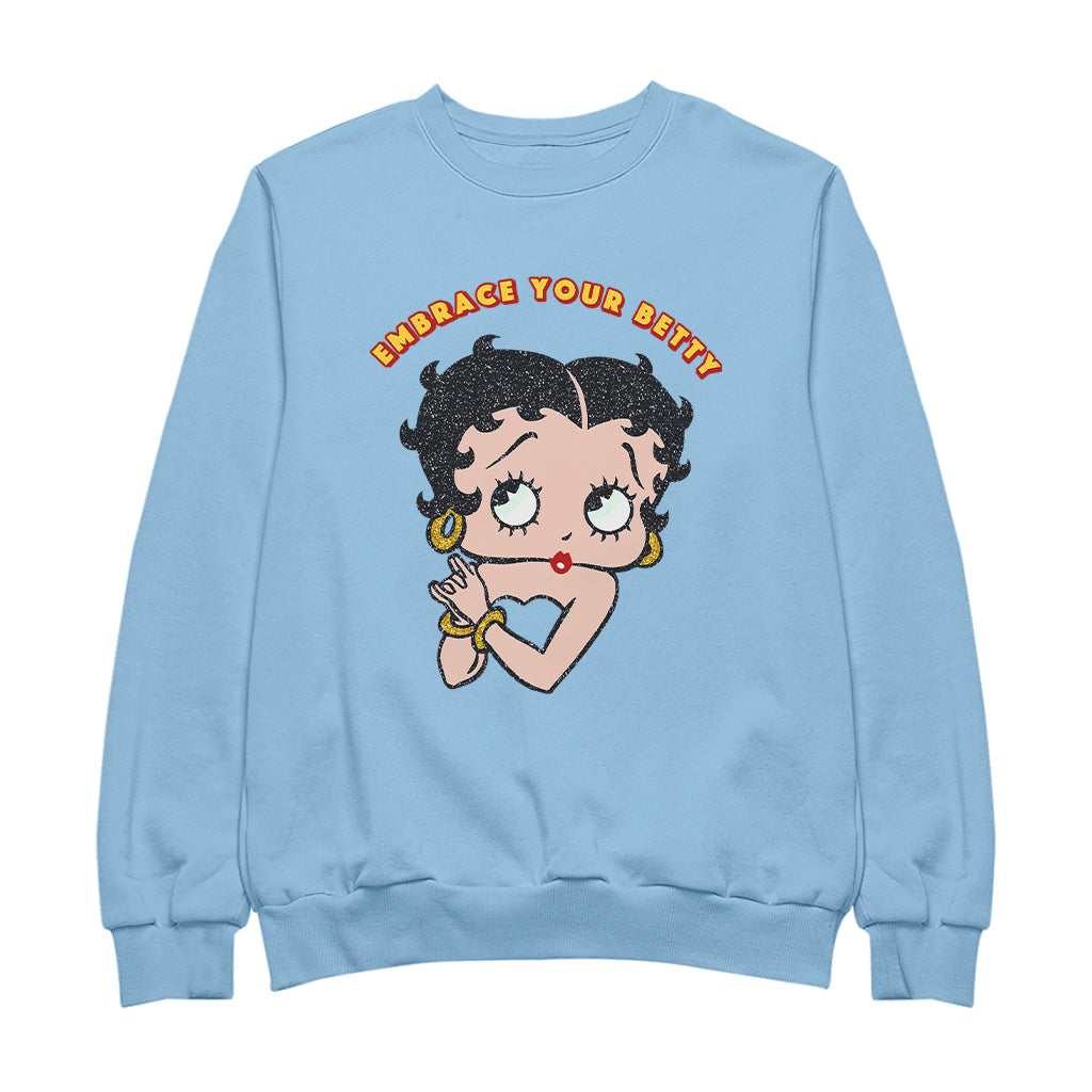 Betty Boop Embrace Your Betty Men's Sweatshirt