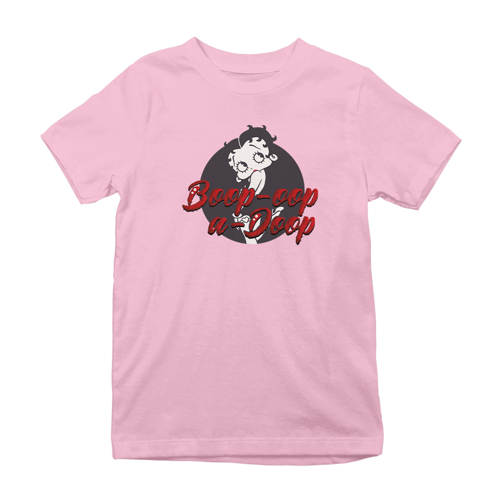 Betty Boop Boop-Oop-A-Doop Fur Style Kids T-Shirt