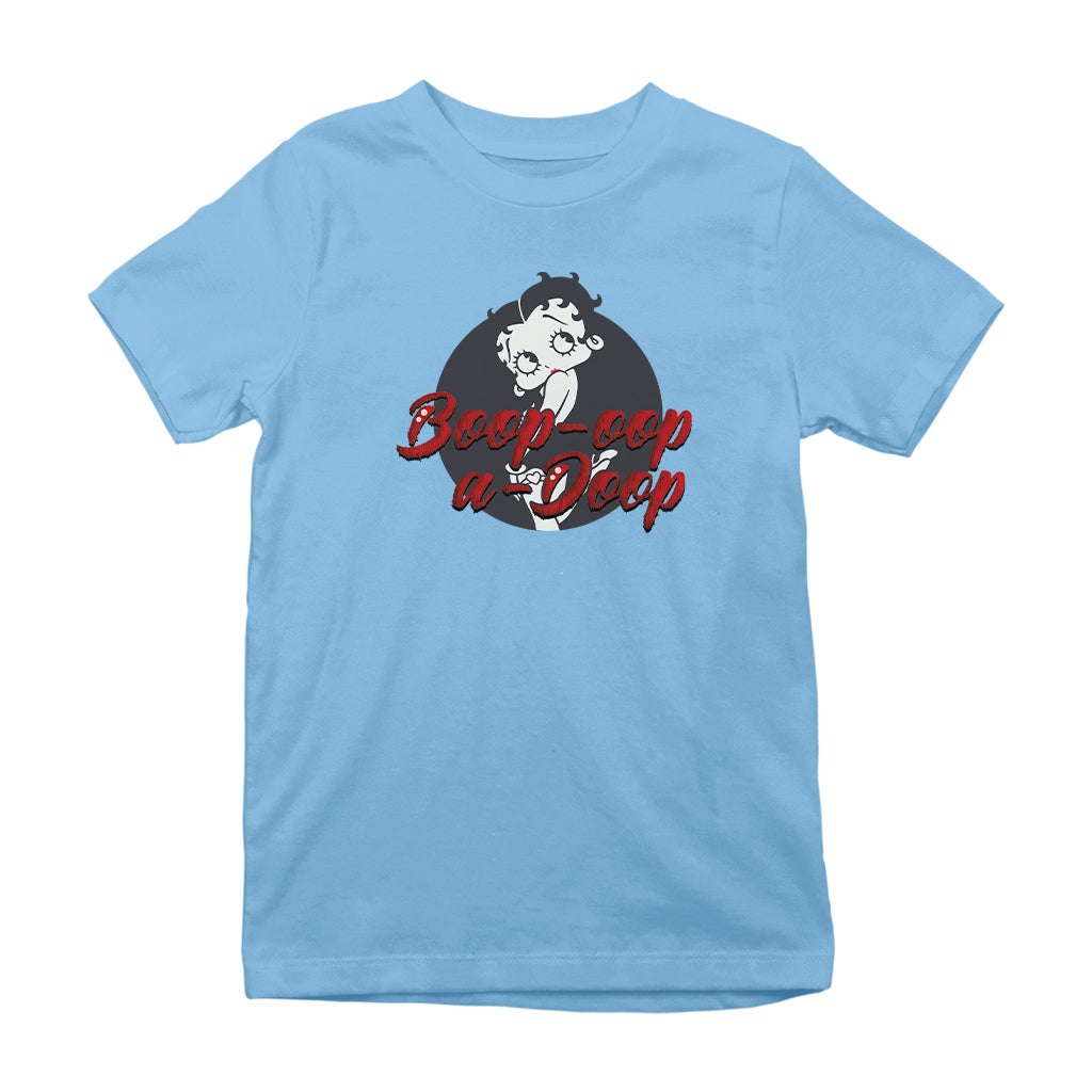 Betty Boop Boop-Oop-A-Doop Fur Style Kids T-Shirt