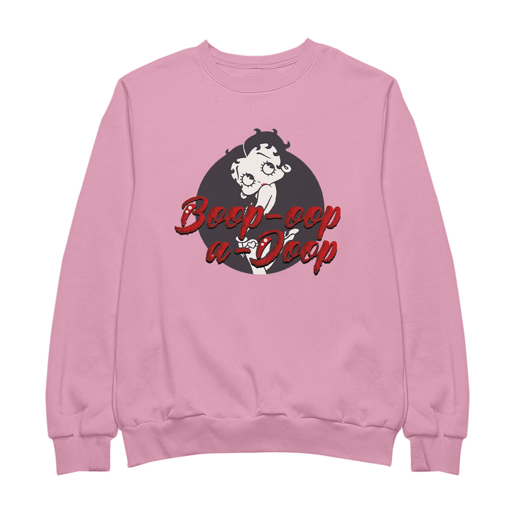 Betty Boop Boop-Oop-A-Doop Fur Style Men's Sweatshirt