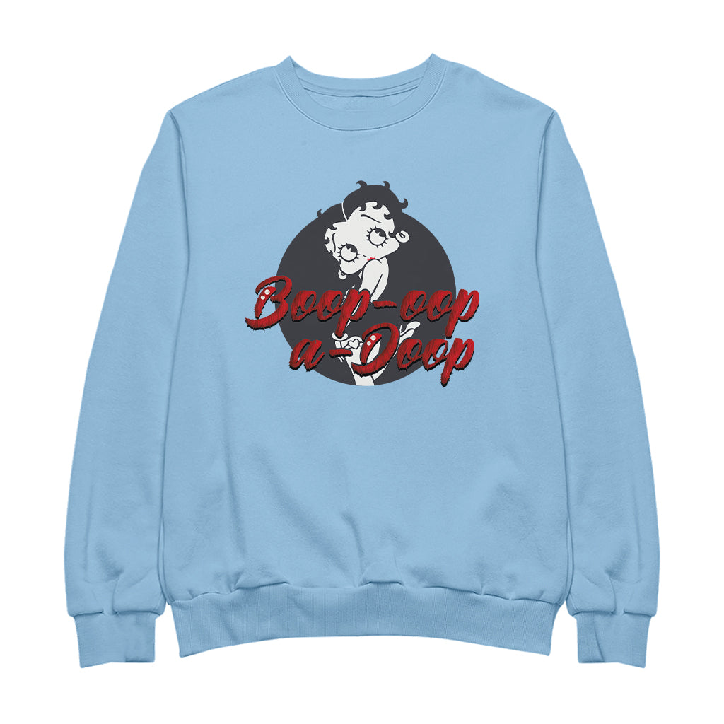 Betty Boop Boop-Oop-A-Doop Fur Style Men's Sweatshirt