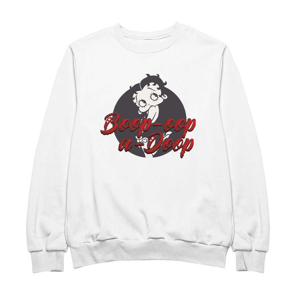 Betty Boop Boop-Oop-A-Doop Fur Style Men's Sweatshirt