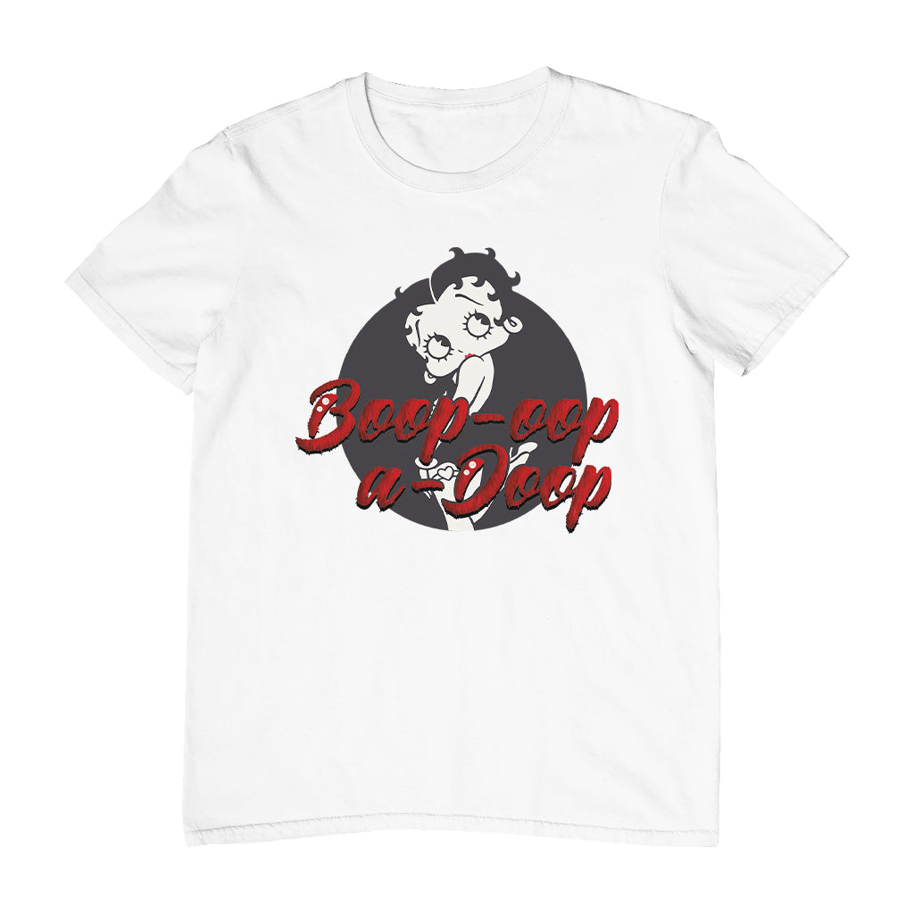 Betty Boop Boop-Oop-A-Doop Fur Style Men's T-Shirt