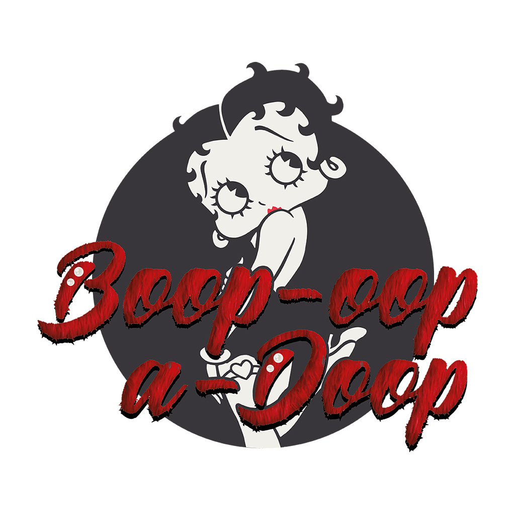 Betty Boop Boop-Oop-A-Doop Fur Style Kids Hooded Sweatshirt