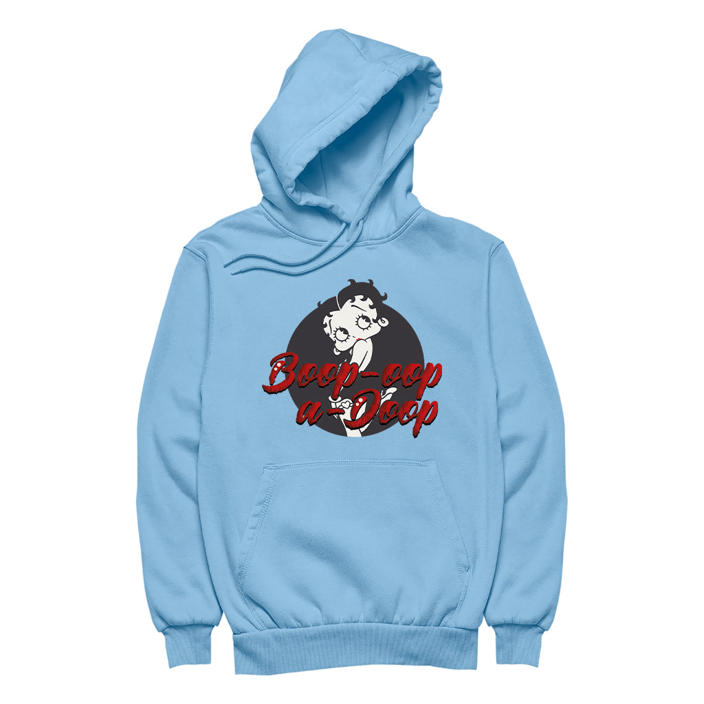 Betty Boop Boop-Oop-A-Doop Fur Style Women's Hooded Sweatshirt