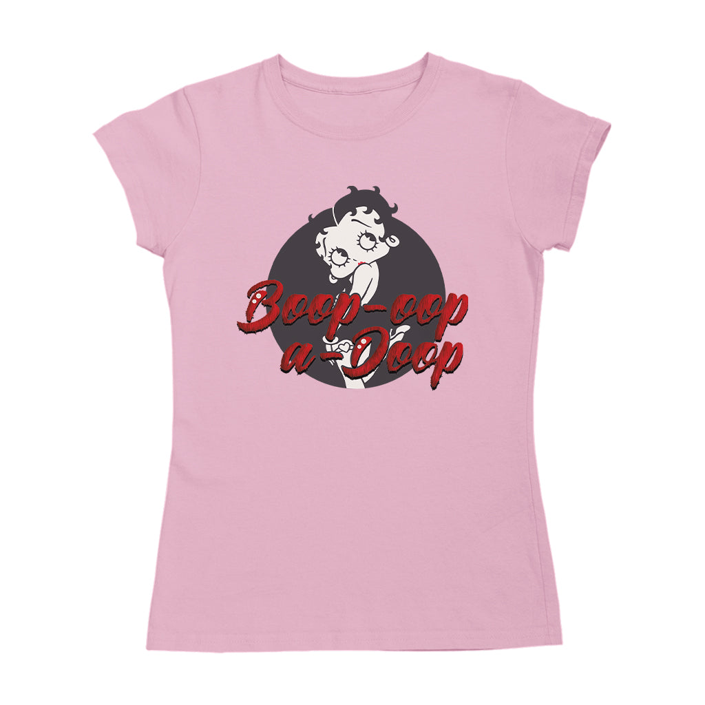 Betty Boop Boop-Oop-A-Doop Fur Style Women's T-Shirt