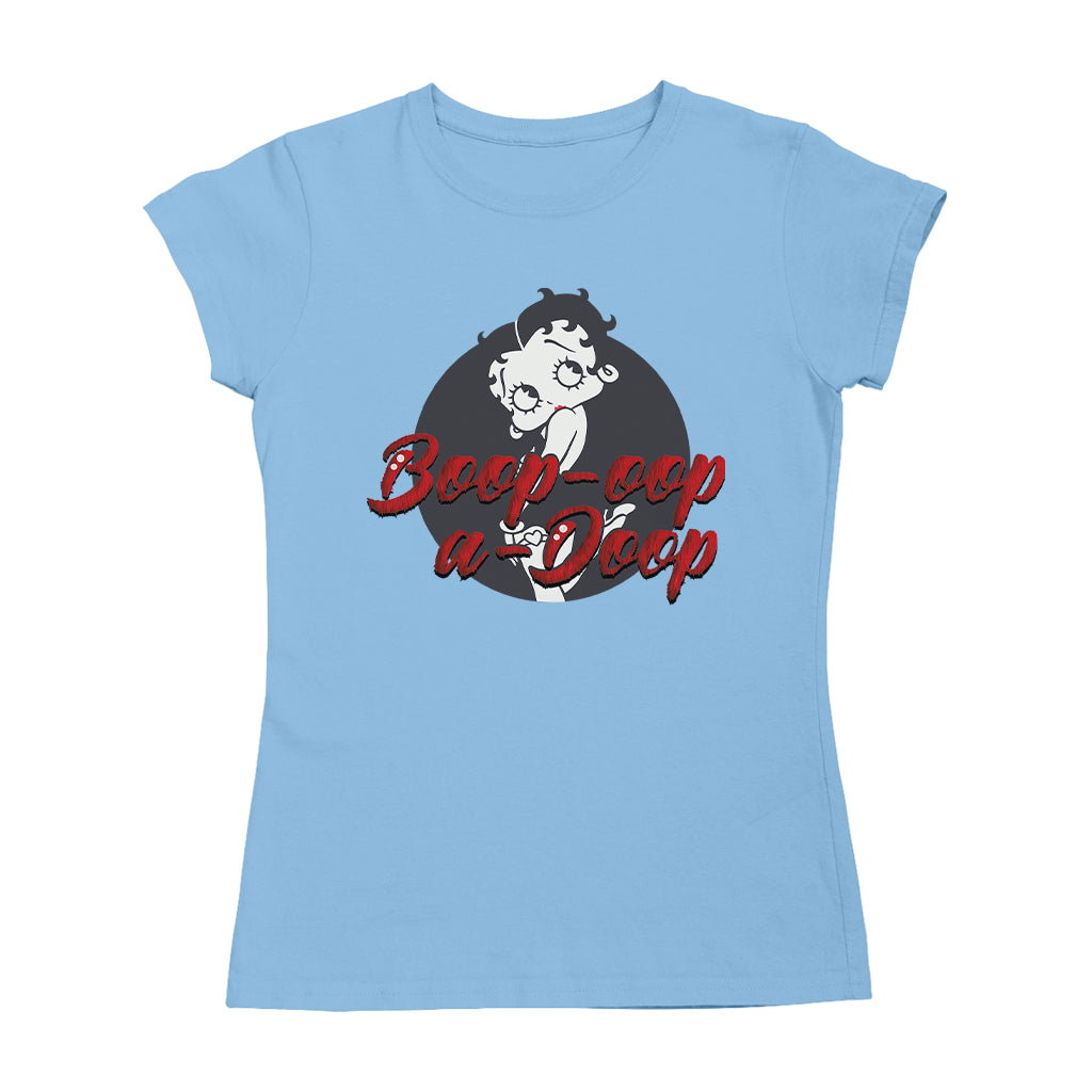 Betty Boop Boop-Oop-A-Doop Fur Style Women's T-Shirt