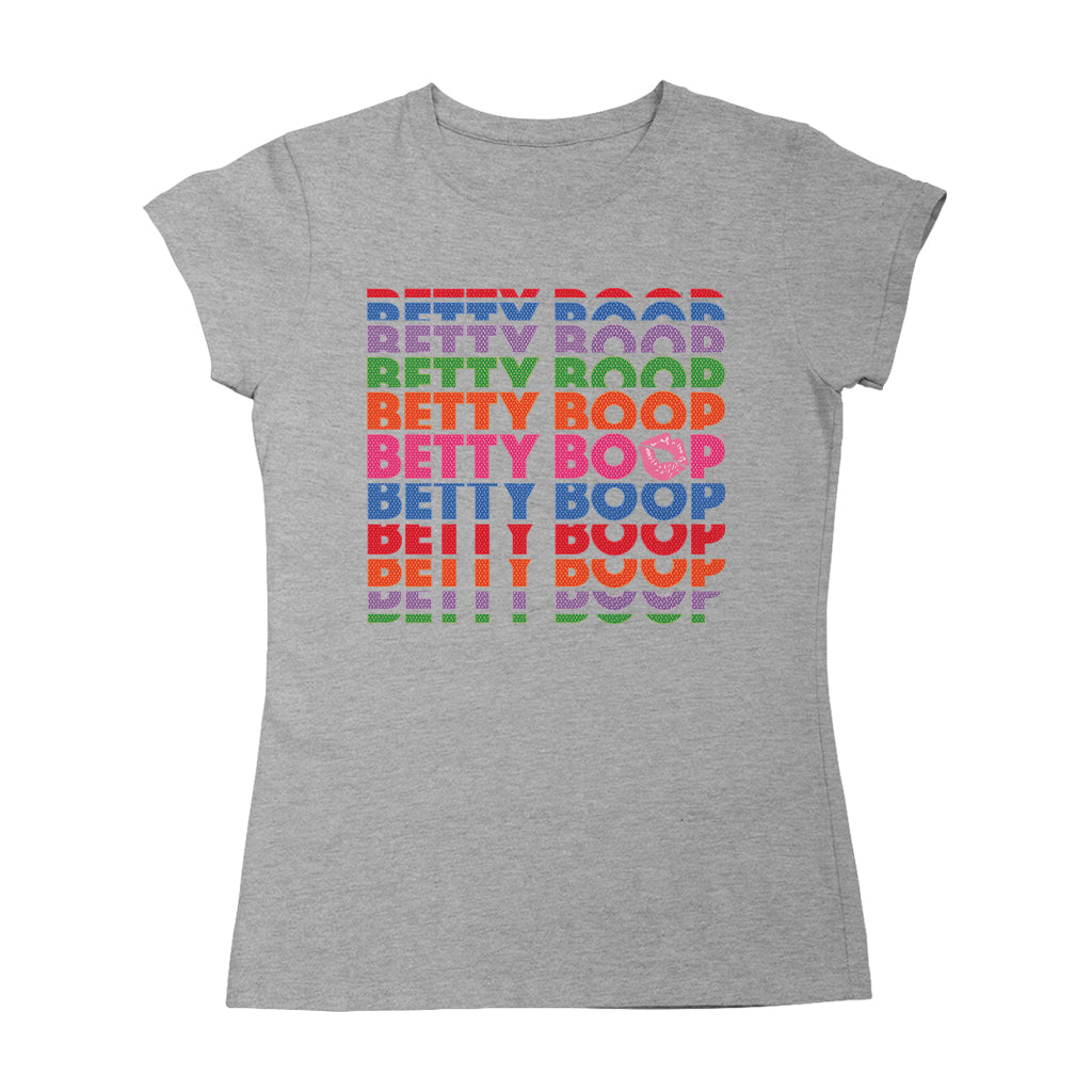 Betty Boop What Would Betty Do Hearts Women's T-Shirt