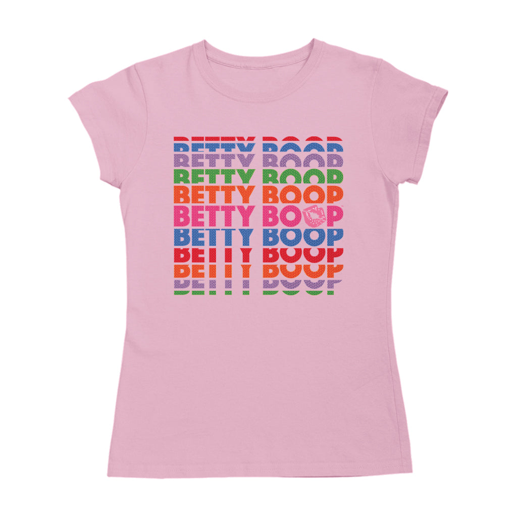 Betty Boop What Would Betty Do Hearts Women's T-Shirt