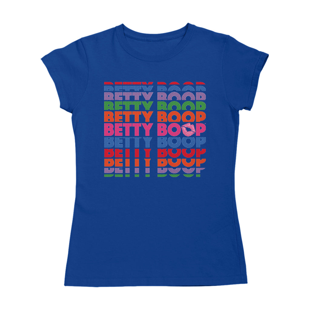 Betty Boop What Would Betty Do Hearts Women's T-Shirt