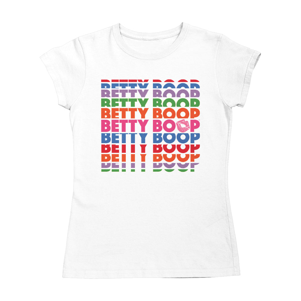 Betty Boop What Would Betty Do Hearts Women's T-Shirt