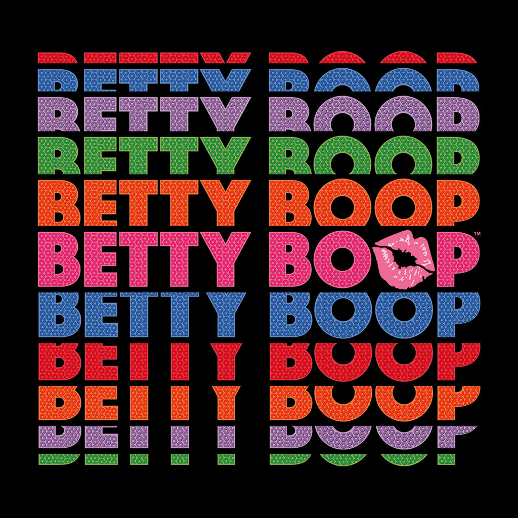 Betty Boop Multicoloured Rainbow Betty Boop Kids T-Shirt