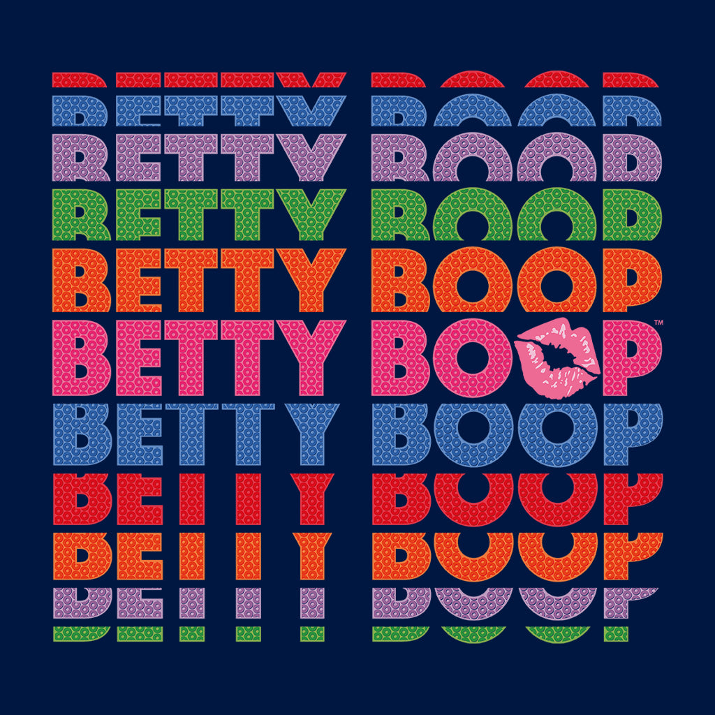 Betty Boop Multicoloured Rainbow Betty Boop Kids T-Shirt