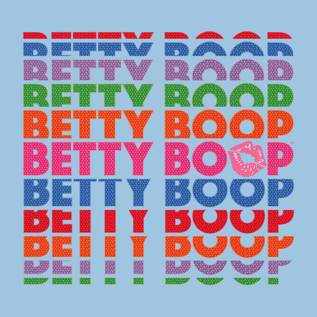 Betty Boop Multicoloured Rainbow Betty Boop Kids T-Shirt