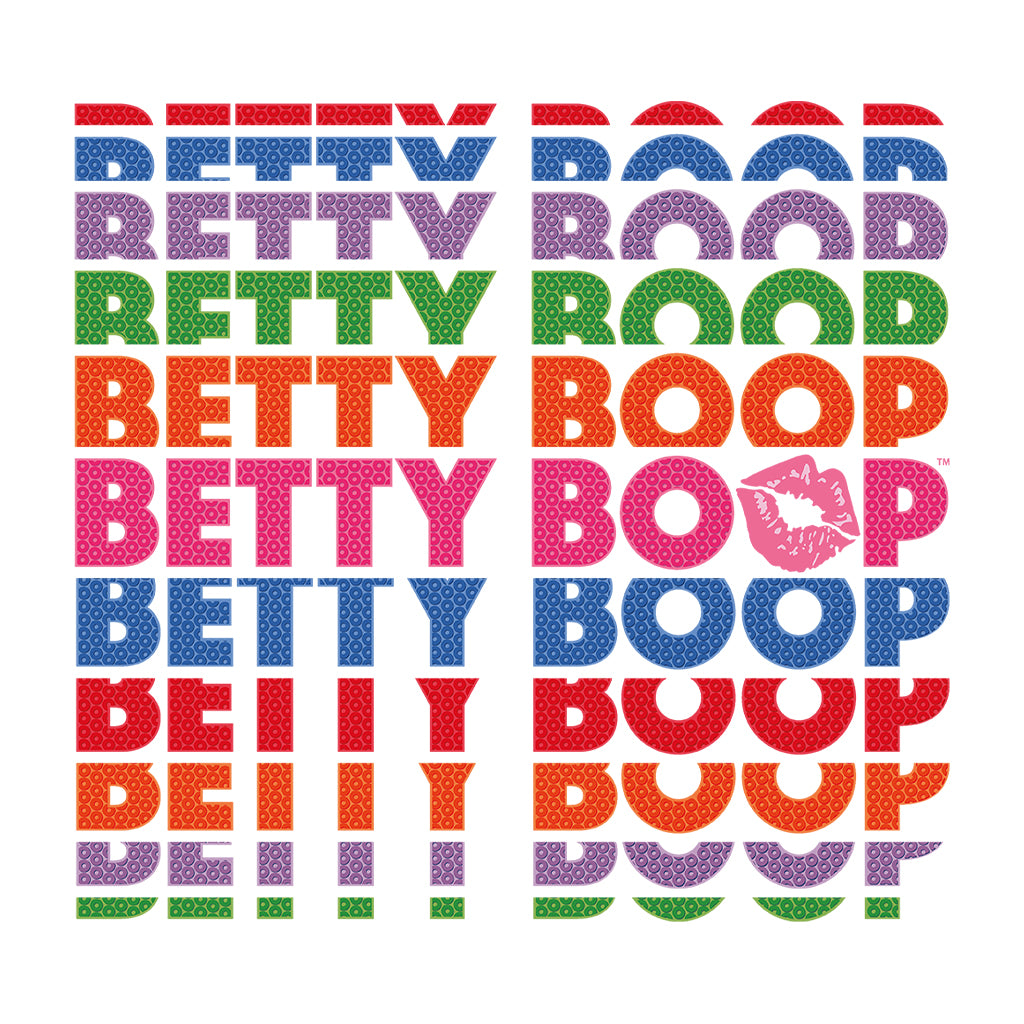 Betty Boop Multicoloured Rainbow Betty Boop Kids T-Shirt