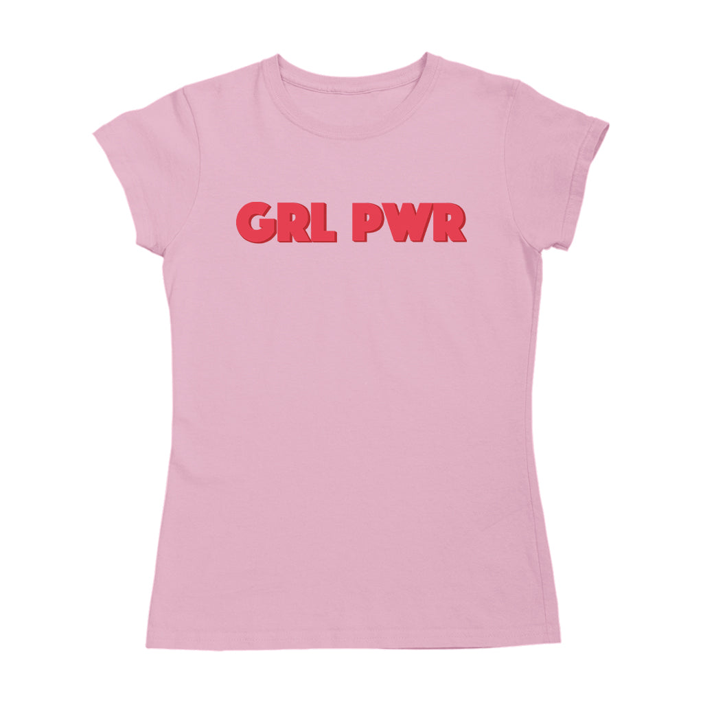 Betty Boop GRL PWR Red Bold Women's T-Shirt