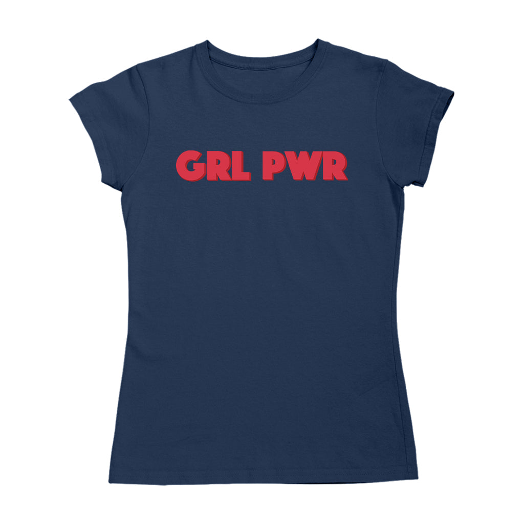 Betty Boop GRL PWR Red Bold Women's T-Shirt