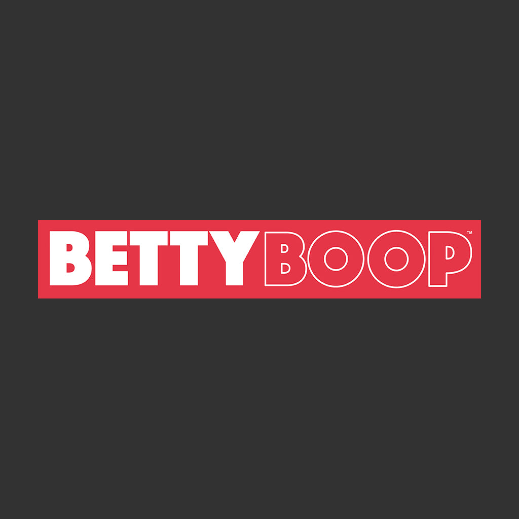 Betty Boop Retro Name Strip Women's Hooded Sweatshirt