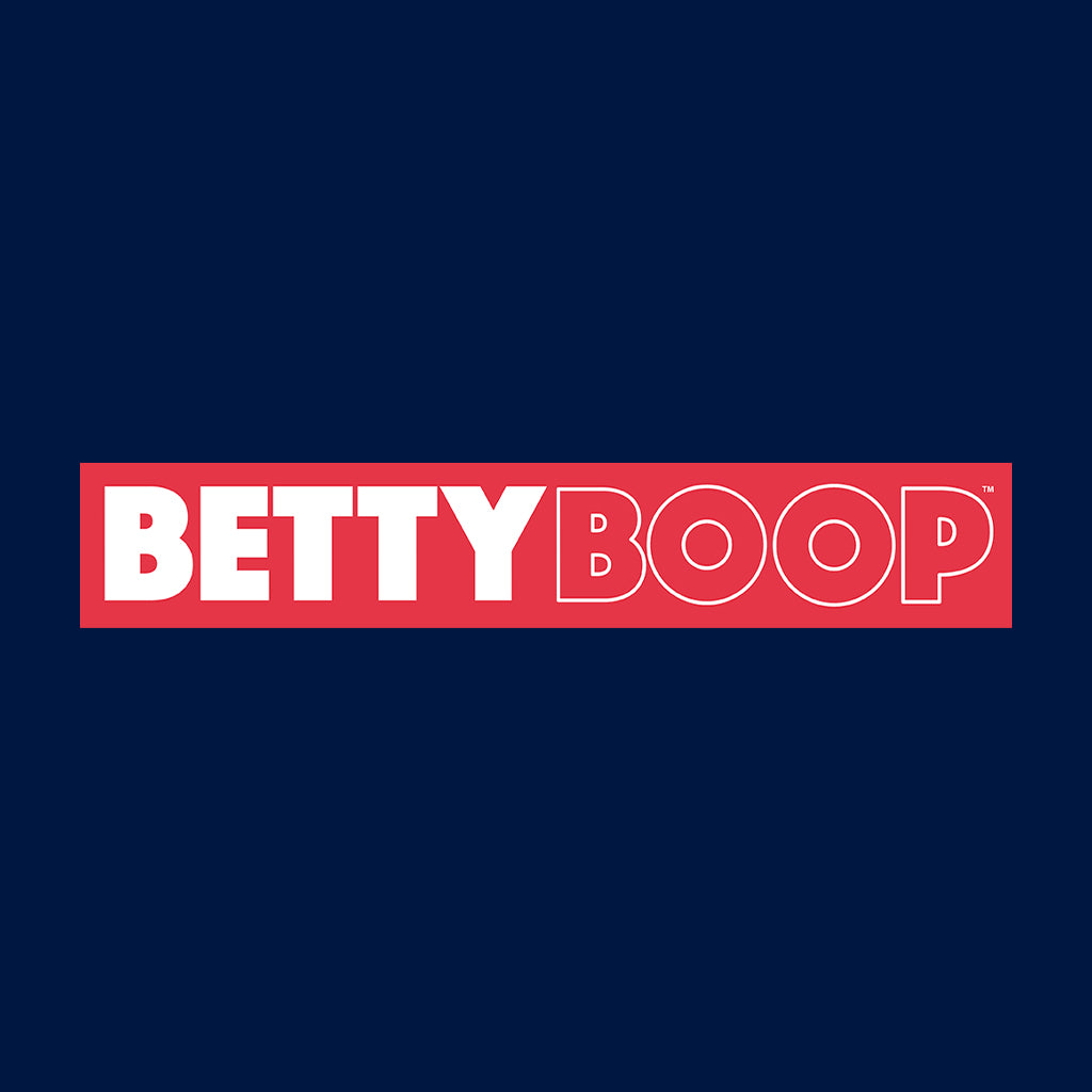 Betty Boop Retro Name Strip Women's Hooded Sweatshirt
