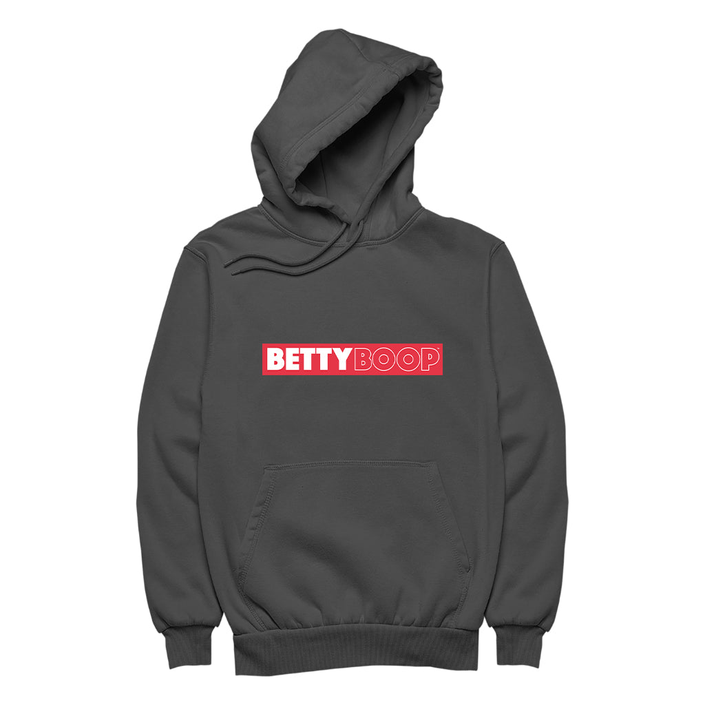 Betty Boop Retro Name Strip Women's Hooded Sweatshirt