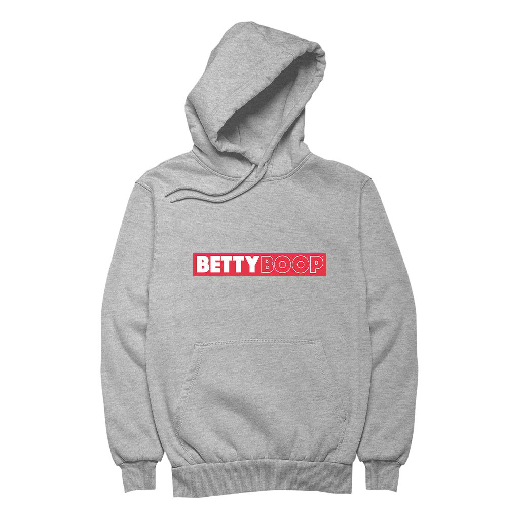 Betty Boop Retro Name Strip Women's Hooded Sweatshirt