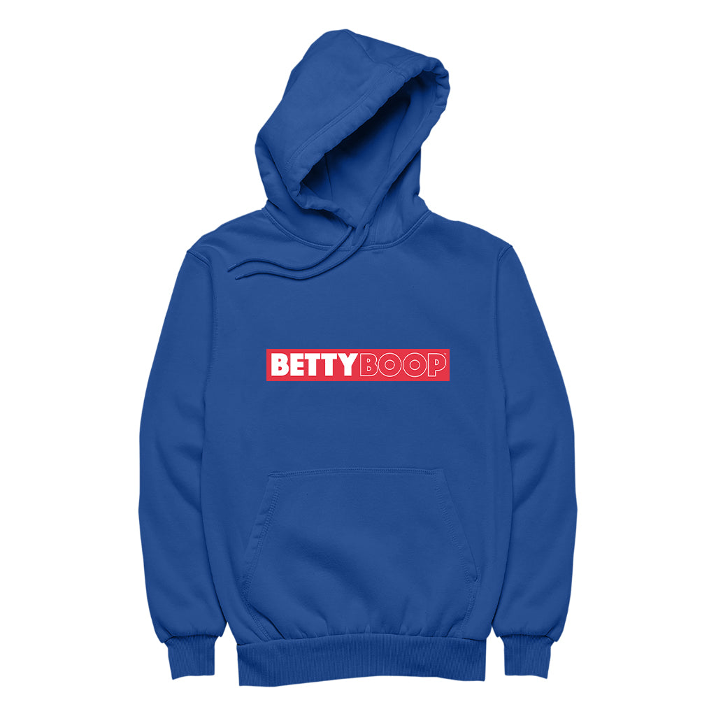 Betty Boop Retro Name Strip Women's Hooded Sweatshirt